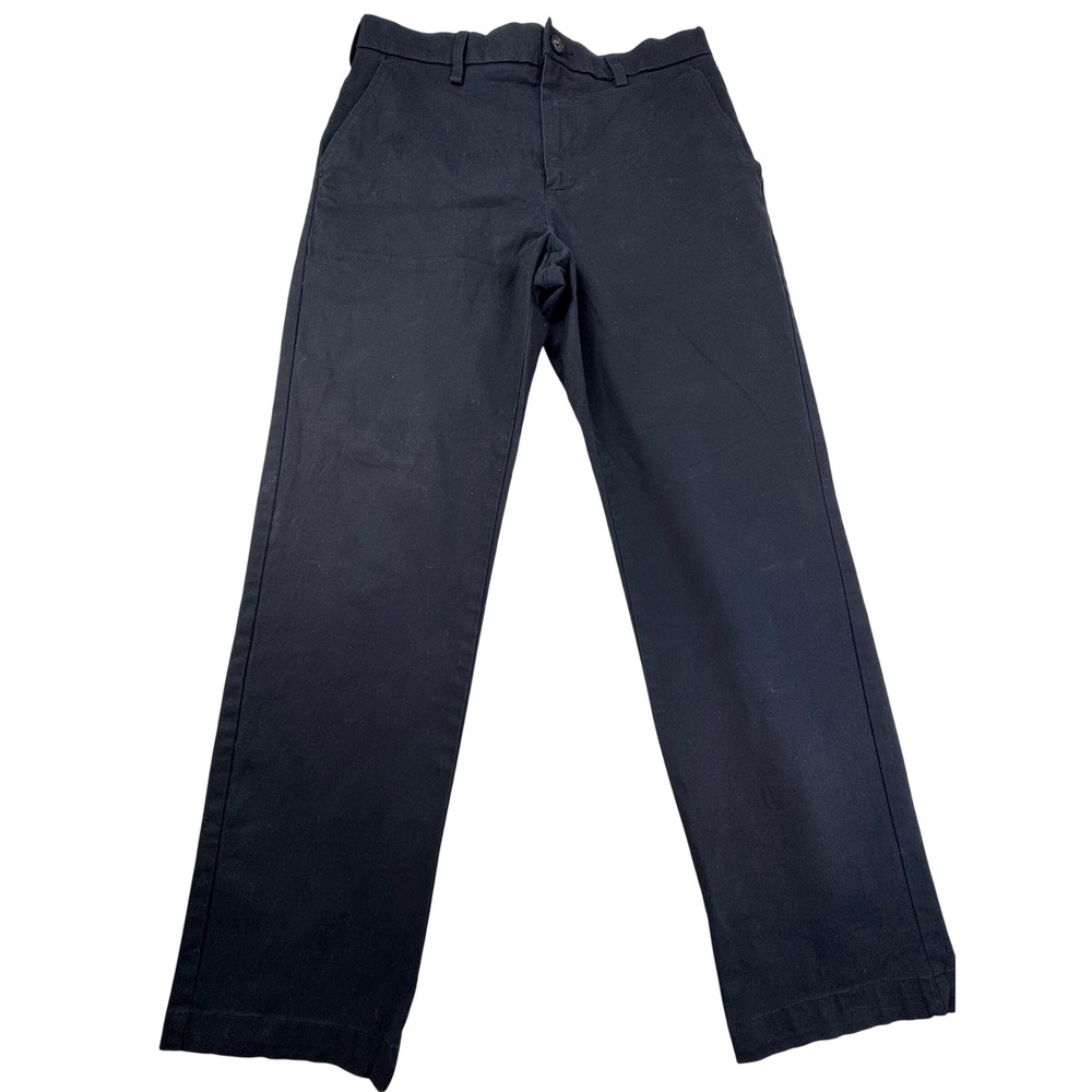Croft & Barrow Mens Easy Care Classic Fit Chino Pants Navy Blue 33x30 Stretch